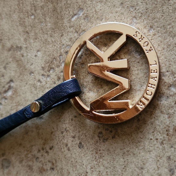 Michael Kors Accessories - Michael Kors purse charm with navy blue strap